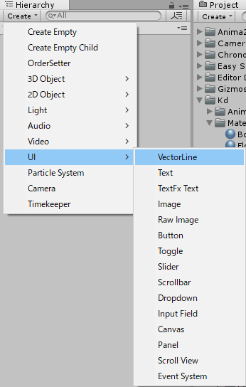 UI VectorLine