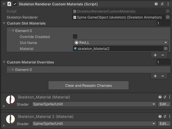 SkeletonRendererCustomMaterials
